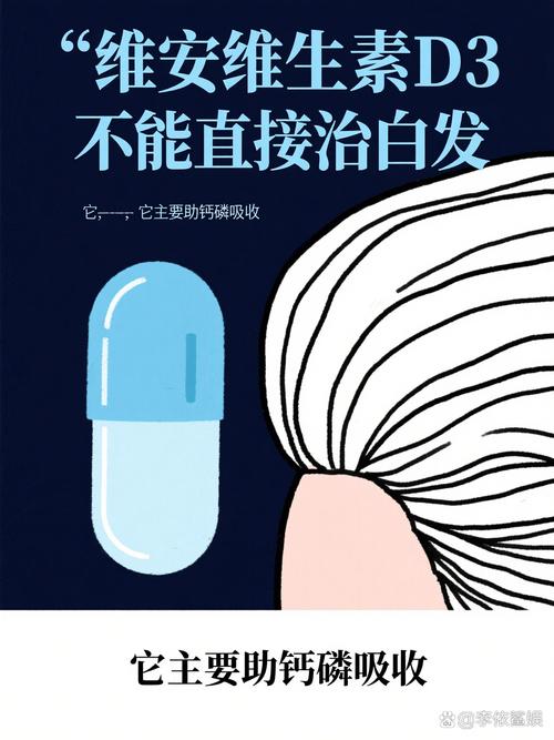 维安维生素D3能治白发吗？——基于现有科学证据的分析